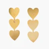 Earrings*Mercedes Salazar 3 of Hearts Earrings