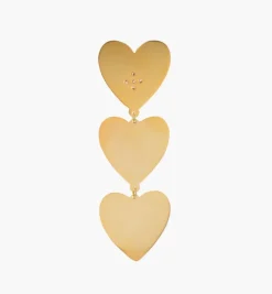 Earrings*Mercedes Salazar 3 of Hearts Earrings