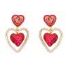 Earrings*Mercedes Salazar 8 of Hearts Earrings