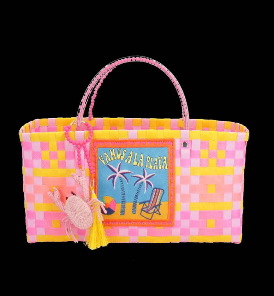 Bags*Mercedes Salazar Baguette Vamos a la Playa Handbag