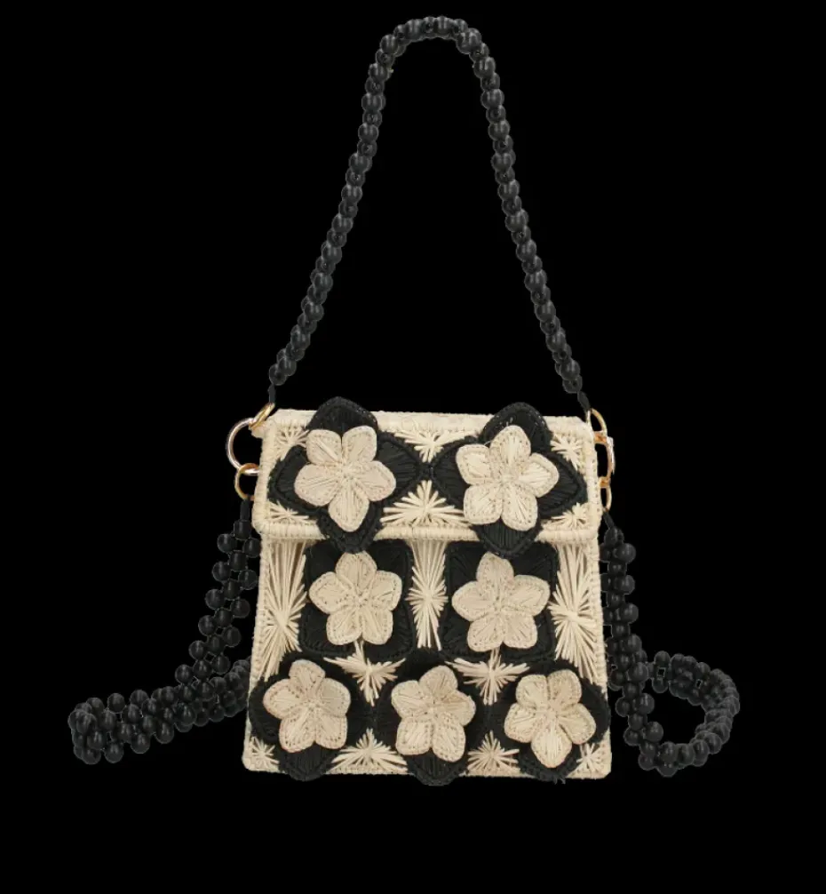 Bags*Mercedes Salazar Black Garden Handbag