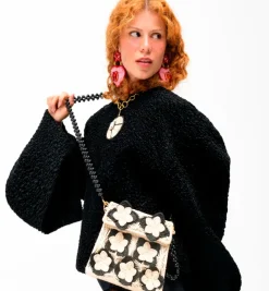 Bags*Mercedes Salazar Black Garden Handbag