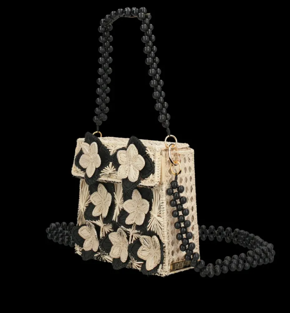 Bags*Mercedes Salazar Black Garden Handbag