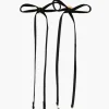 Earrings*Mercedes Salazar Black Ribbon Earrings