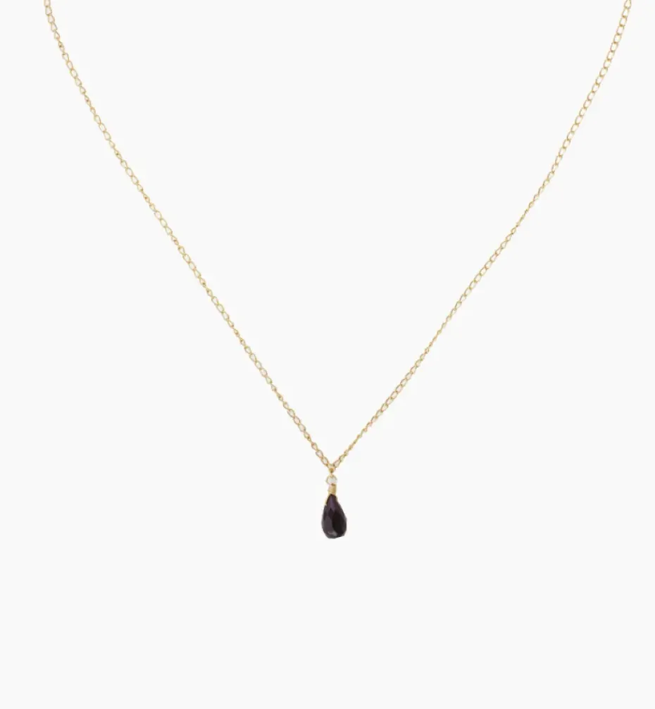 Amulets|Necklaces*Mercedes Salazar Black Spinel Necklace