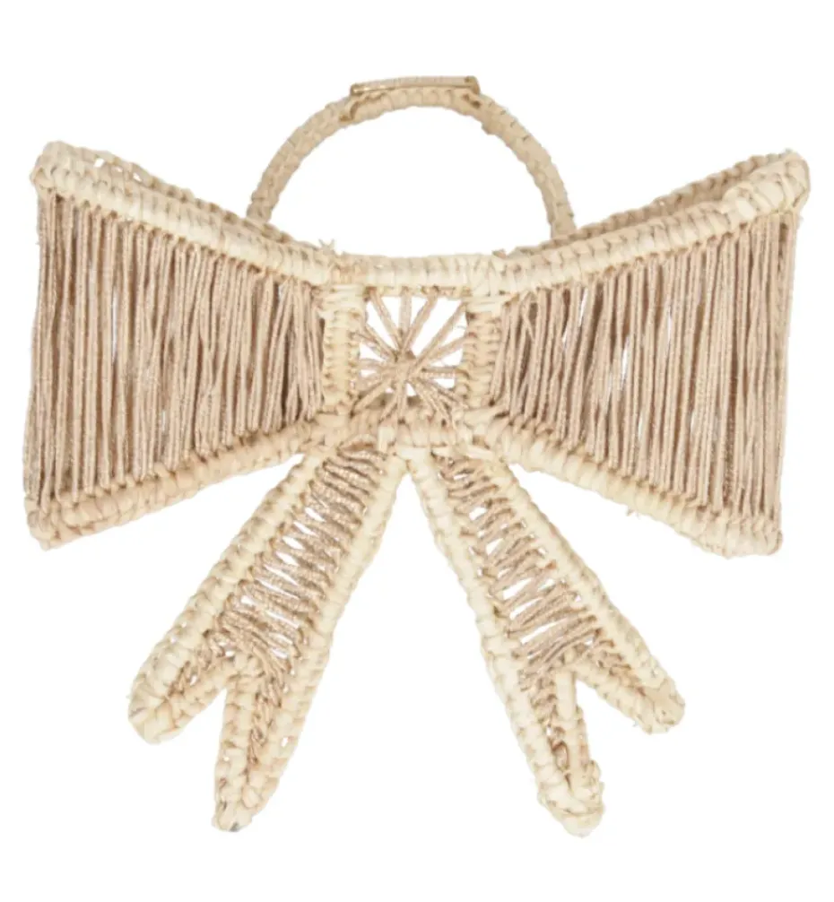 Holiday Collection*Mercedes Salazar Bowtastic Golden Napking Ring Set of 2