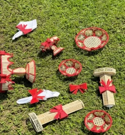 Holiday Collection*Mercedes Salazar Bowtiful Medium Candle Holder/ Flower Vase
