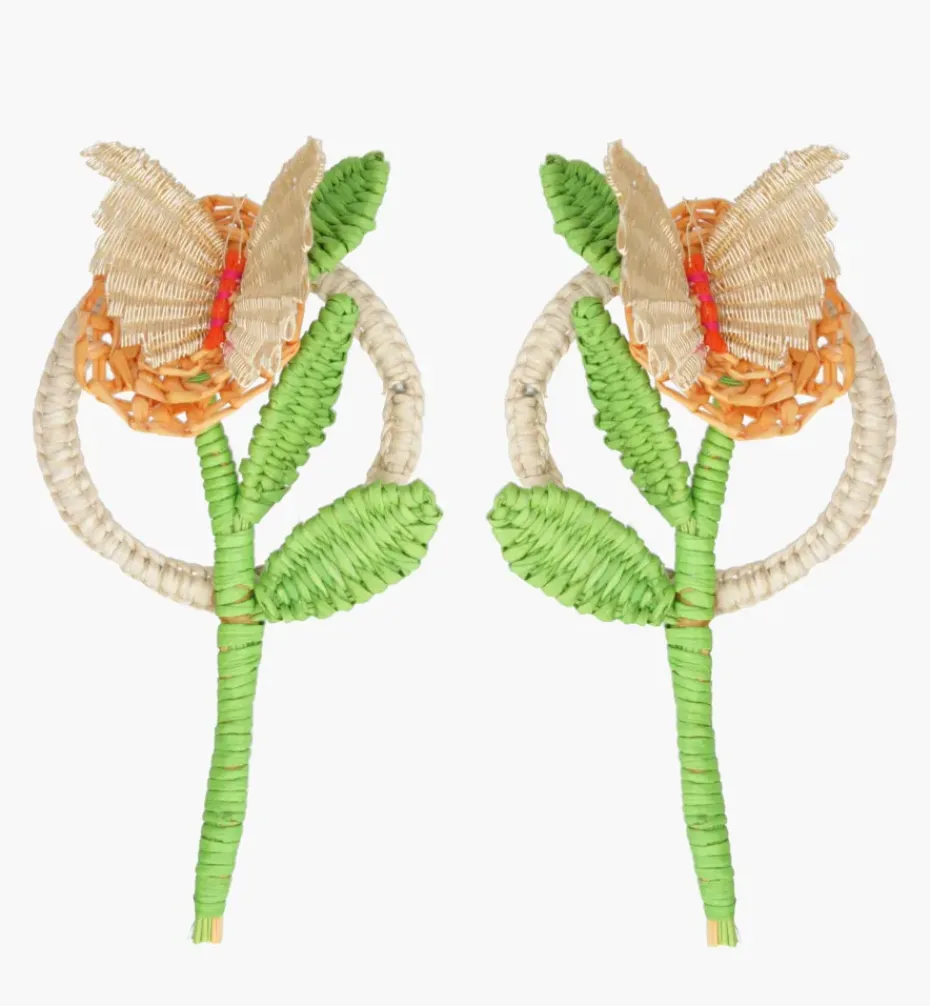 Napkin Rings*Mercedes Salazar Butterfly Napkin Ring Set of 2