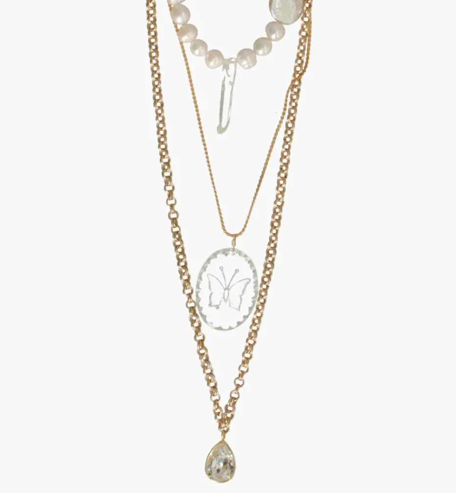 Necklaces*Mercedes Salazar Butterfly Necklace
