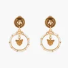 Earrings*Mercedes Salazar Cercle Jaguar Earrings