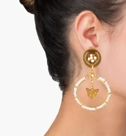 Earrings*Mercedes Salazar Cercle Jaguar Earrings