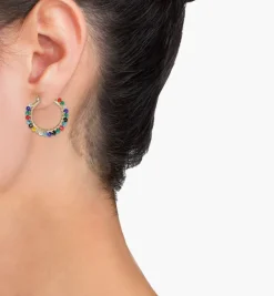 Earrings*Mercedes Salazar Chaquira Hoops