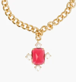 Necklaces*Mercedes Salazar Crystal Cross Necklace