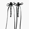 Earrings*Mercedes Salazar Crystals with Bows Earrings