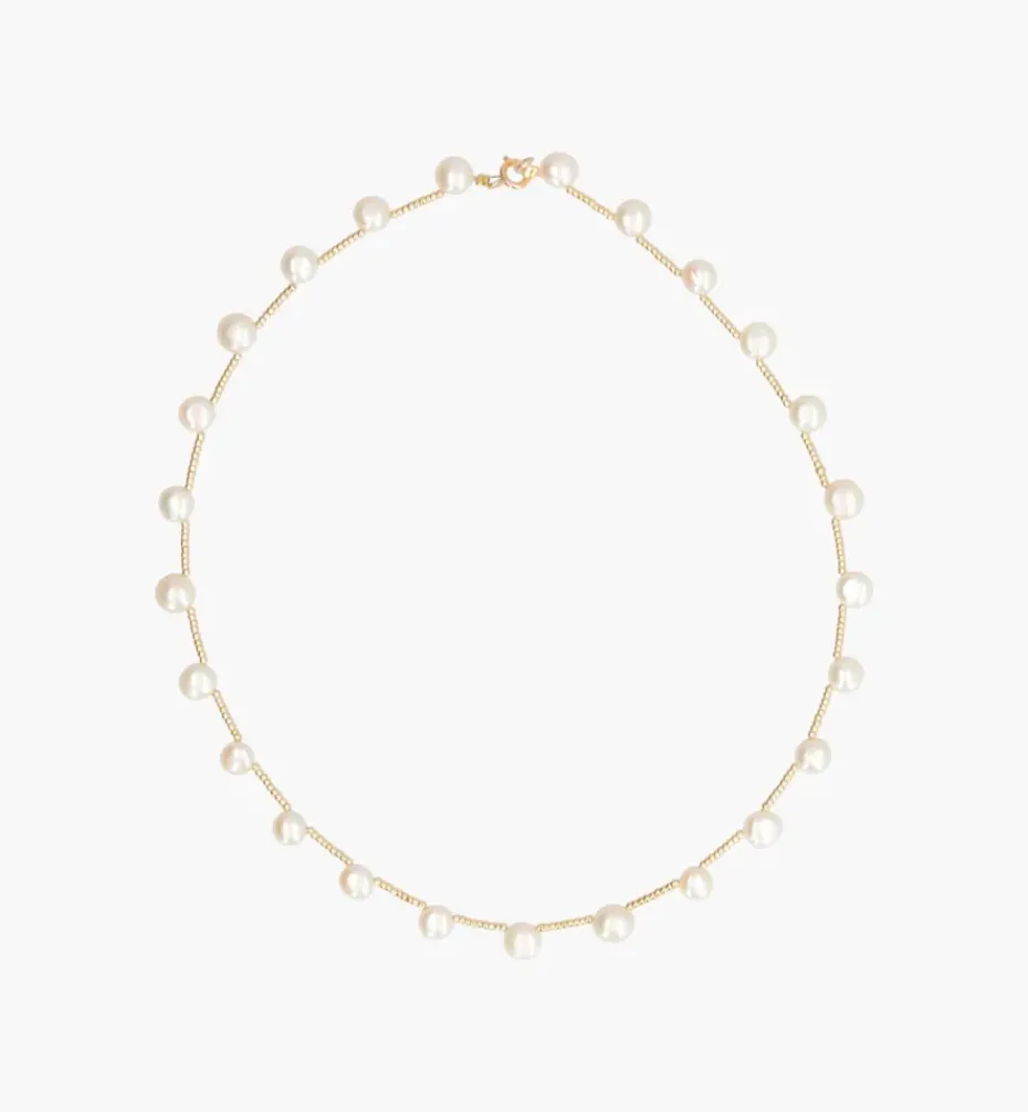 Necklaces*Mercedes Salazar Doncella Pearl Choker