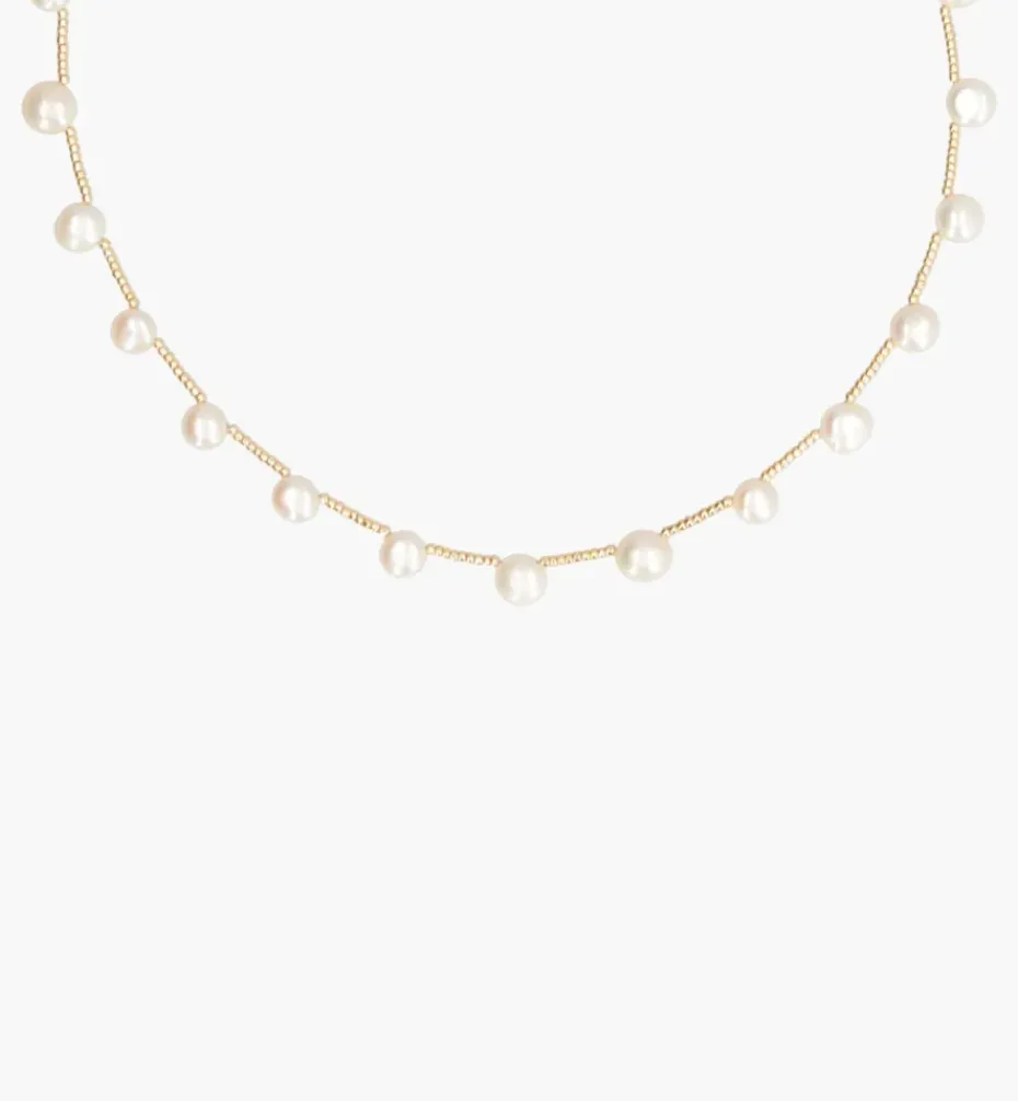Necklaces*Mercedes Salazar Doncella Pearl Choker