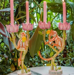 Bizatino Collection|Candle Holders*Mercedes Salazar El Mico Candle Holder