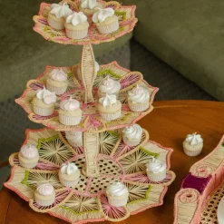 Placemats|Bizatino Collection*Mercedes Salazar El sueño Cake Holder