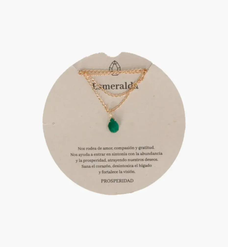Amulets|Necklaces*Mercedes Salazar Emerald Necklace