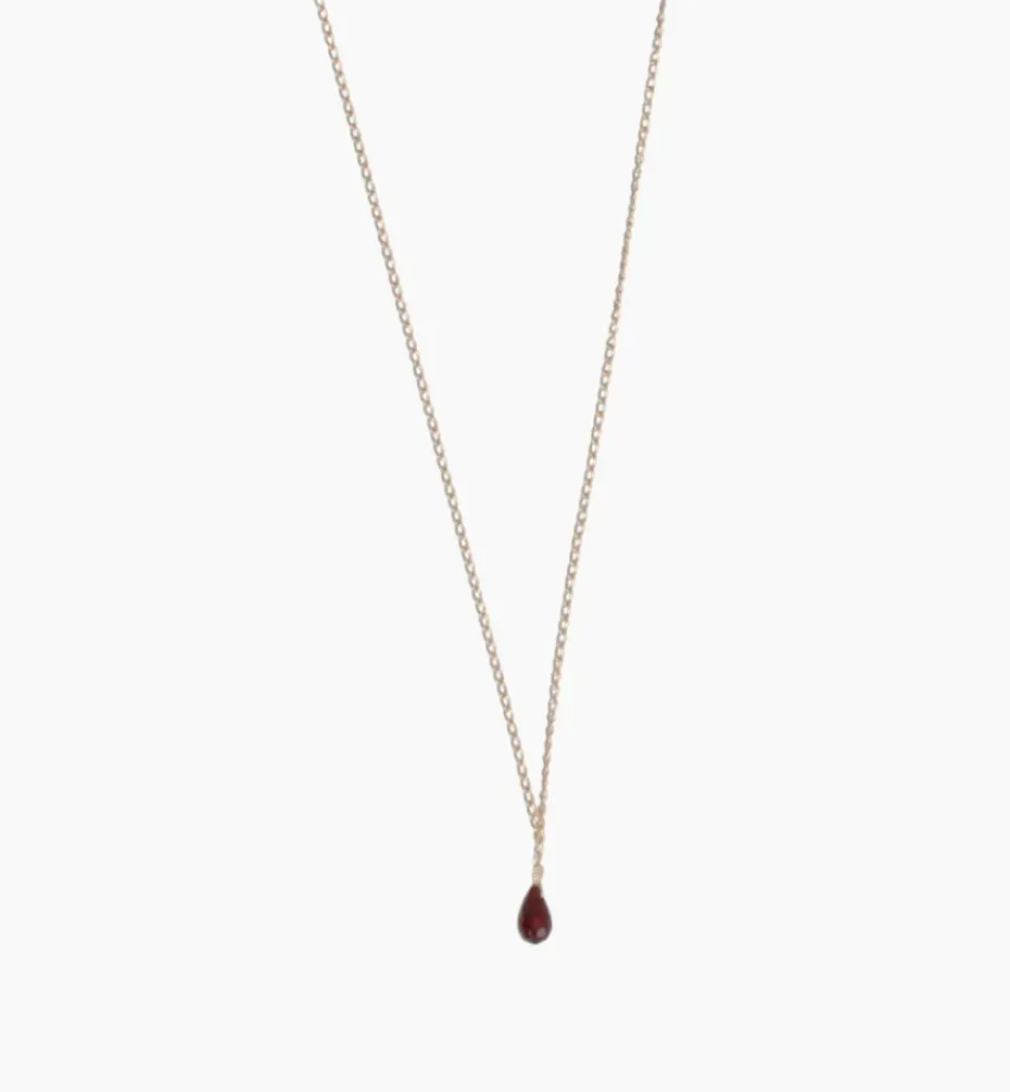 Amulets|Necklaces*Mercedes Salazar Garnet Necklace