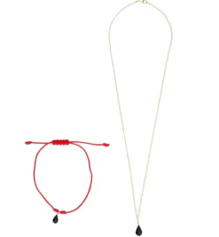Amulets*Mercedes Salazar Garnet set
