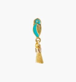 Earrings*Mercedes Salazar Golden Parakeet Studs