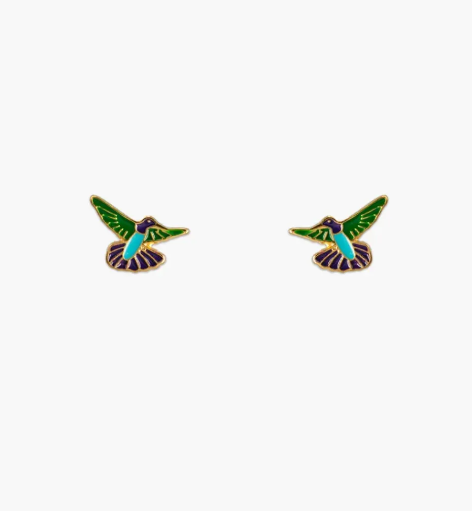 Earrings*Mercedes Salazar Hummingbird Studs