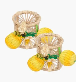Napkin Rings*Mercedes Salazar I pick You Napkin Ring Set of 2