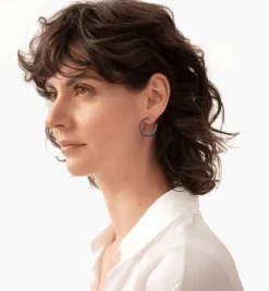Earrings*Mercedes Salazar Intuition hoop