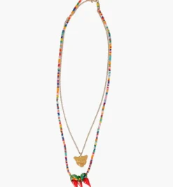 Necklaces*Mercedes Salazar Jaguar de Colores Necklace
