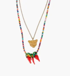 Necklaces*Mercedes Salazar Jaguar de Colores Necklace