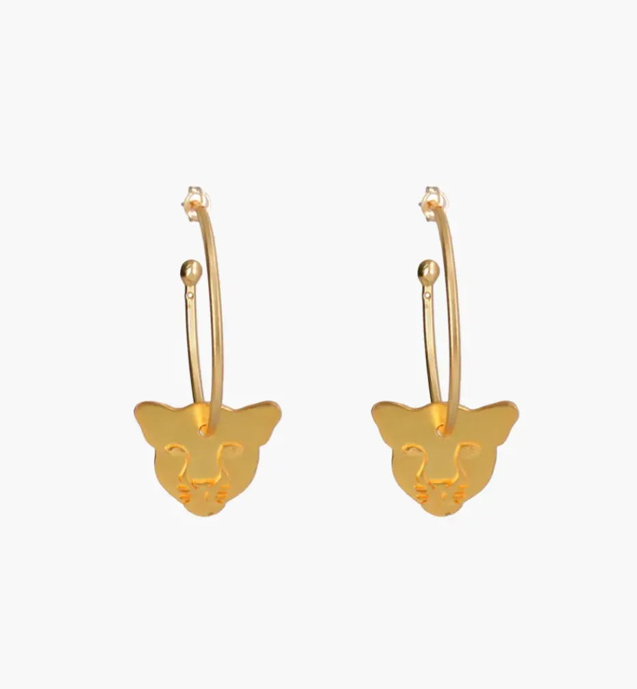 Earrings*Mercedes Salazar Jaguar Hoops