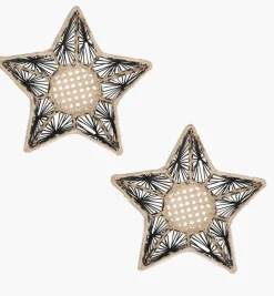 Bread Baskets|Bizatino Collection*Mercedes Salazar La Estrella Bread Basket Set of 2