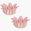 Bread Baskets|Bizatino Collection*Mercedes Salazar La Flor Bread Basket Medium Set of 2