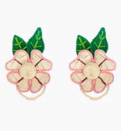 Napkin Rings|Bizatino Collection*Mercedes Salazar La Flor Napkin Ring Set of 2