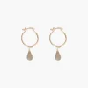Amulets|Earrings*Mercedes Salazar Labradorita Hoops