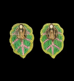 Earrings*Mercedes Salazar Leaf Earrings