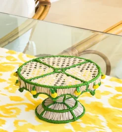 Holiday Collection*Mercedes Salazar Lemon Harvest Mini Cake Stand
