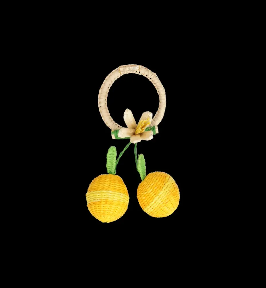 Napkin Rings|Holiday Collection*Mercedes Salazar Lemon Naking Ring Set of 2
