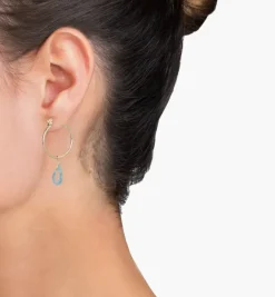 Amulets|Earrings*Mercedes Salazar Light Blue Earrings