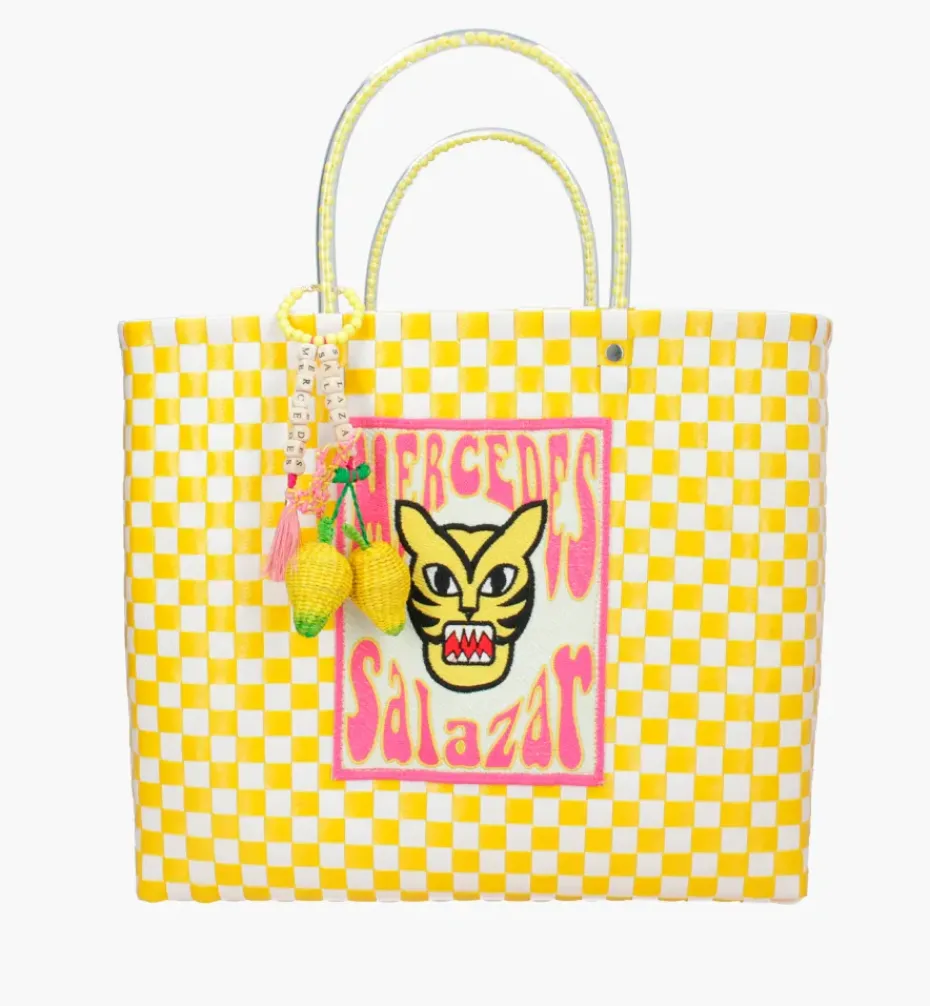Bags*Mercedes Salazar Medium Lemon Handbag