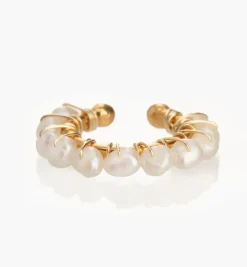 Earrings|Ear Cuffs*Mercedes Salazar Medium Pearl Ear Cuff