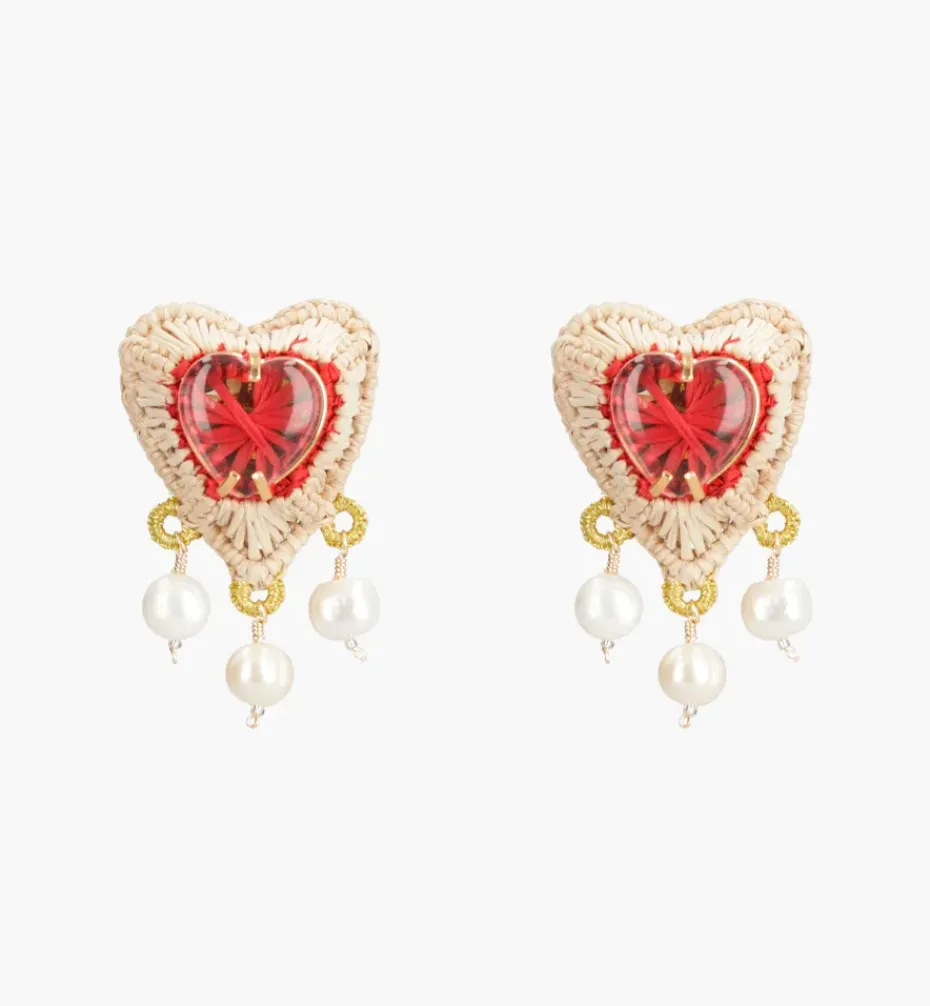 Earrings*Mercedes Salazar Mini Heart Earrings