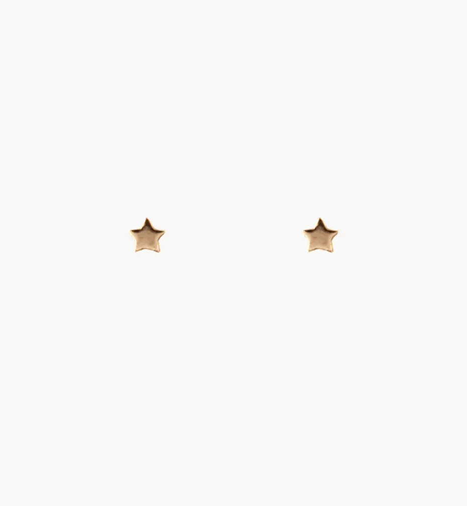 Earrings*Mercedes Salazar Moon, Stars and Heart Studs Set of 3