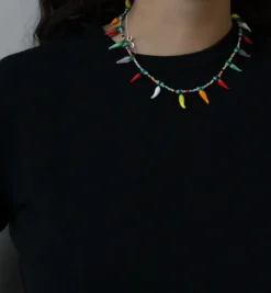 Necklaces*Mercedes Salazar Multicolor Peppers Necklace