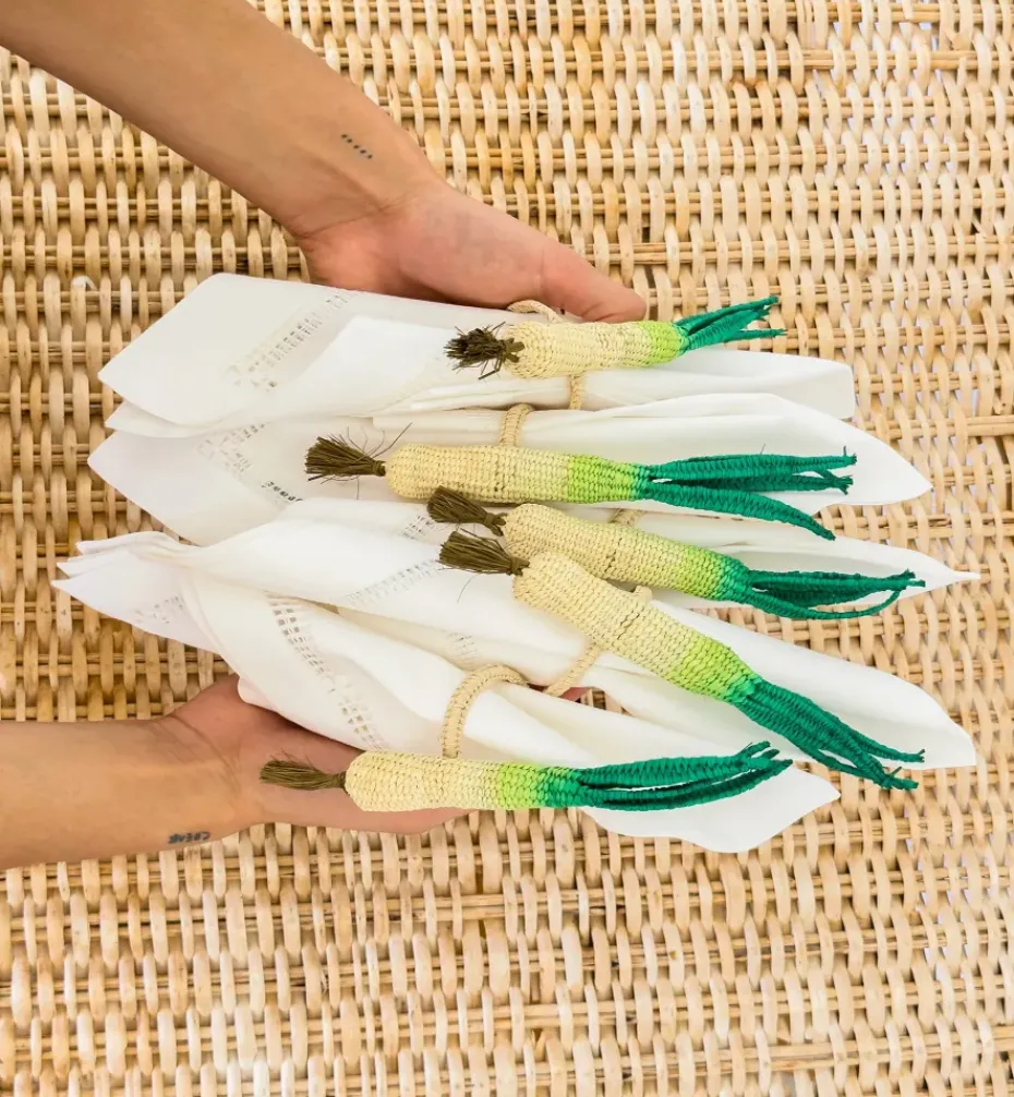 Napkin Rings|Holiday Collection*Mercedes Salazar Onion Napking RingSet of 2