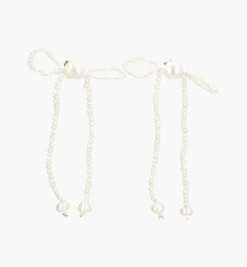 Earrings*Mercedes Salazar Pearl Bow Earrings