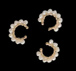 Earrings|Ear Cuffs*Mercedes Salazar Pearl Galore Ear Cuff