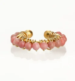 Earrings|Ear Cuffs*Mercedes Salazar Pink Opal Large Ear Cuff