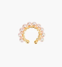 Earrings|Ear Cuffs*Mercedes Salazar Pink Pearl Large Ear Cuff